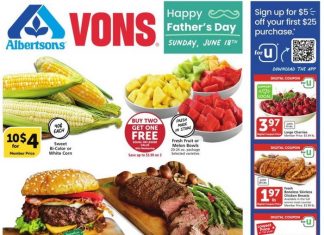 Vons Weekly Ad Jun 14 – Jun 20, 2023 (Father’s Day Promotion Included)
