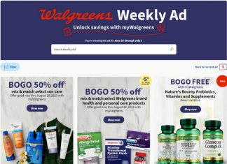 Walgreens Weekly Ad June 25 – July 01, 2023