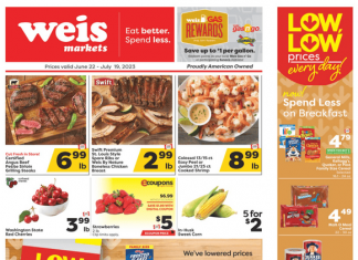 Weis Markets Ad Specials Jun 22 – Jul 19, 2023