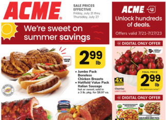 ACME Weekly Ad Jul 21 – Jul 27, 2023