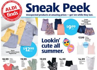ALDI Sneak Peak In-Store Ad July 19 – July 25, 2023