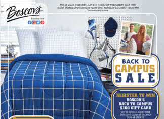 Boscov’s Back-to-School Ad Jul 06 – Jul 19, 2023