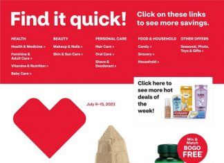 CVS Weekly Ad July 09 – July 15, 2023