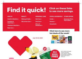 CVS Weekly Ad July 16 – July 22, 2023