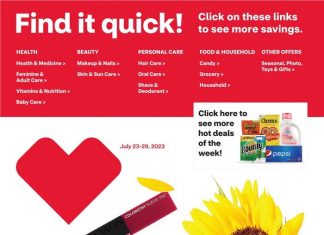 CVS Weekly Ad July 23 – July 29, 2023