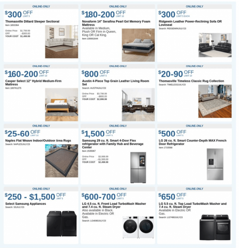 Costco Monthly Ad July 01 July 31, 2023