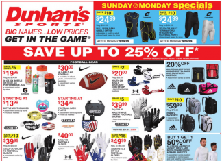 Dunham’s Sports Weekly Flyer Jul 15 – Jul 20, 2023