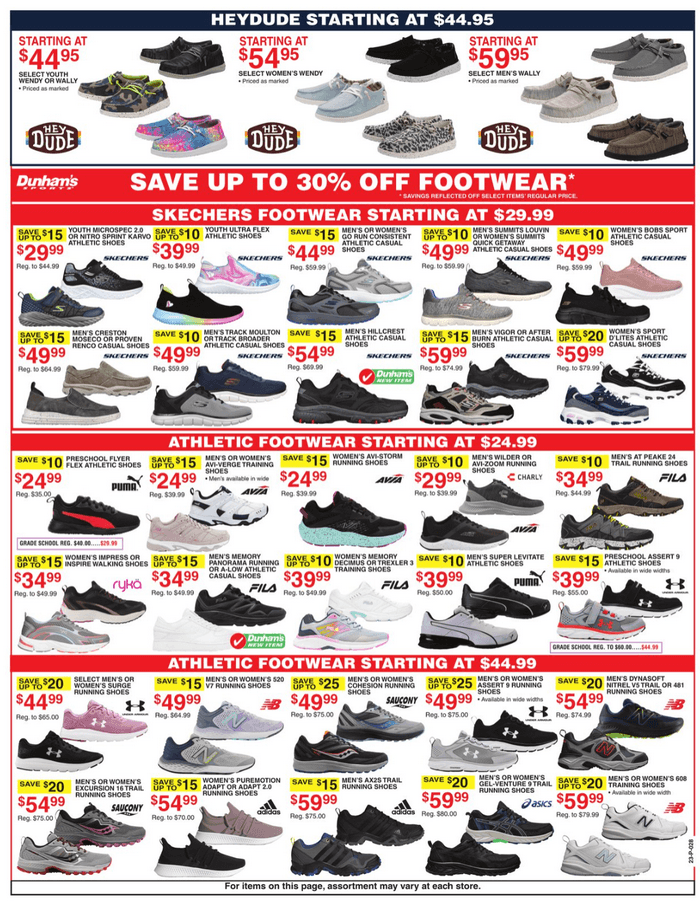 Dunham's Sports Weekly Flyer Jul 15 Jul 20, 2023