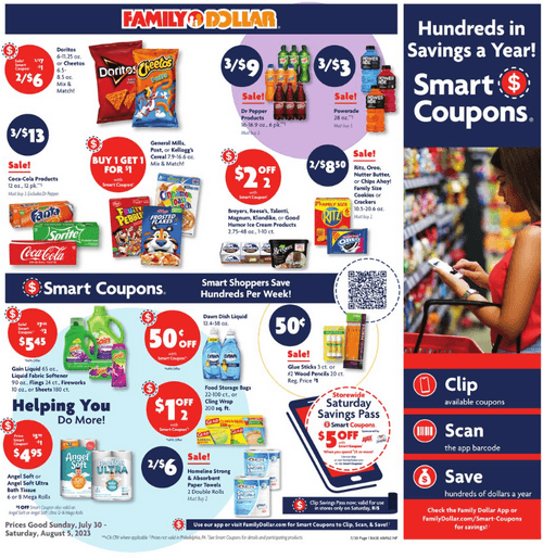 Family Dollar Weekly Ad July 30 Aug 05, 2023