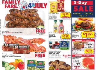 Family Fare Weekly Ad Jul 02 – Jul 08, 2023 (Independence Day Promotion Included)