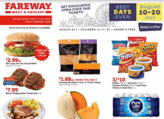 Fareway Weekly Ad July 17 – July 22, 2023