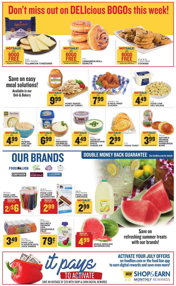 Food Lion Weekly Ad July 05 July 11, 2023