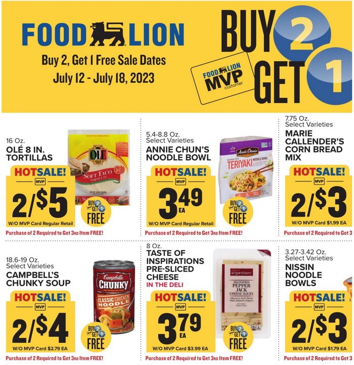 Food Lion Weekly Ad July 12 July 18, 2023