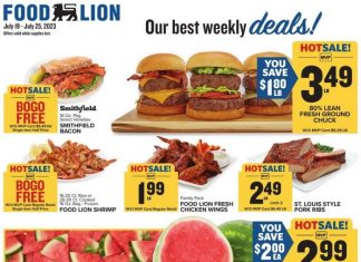 Food Lion Weekly Ad July 19 – July 25, 2023