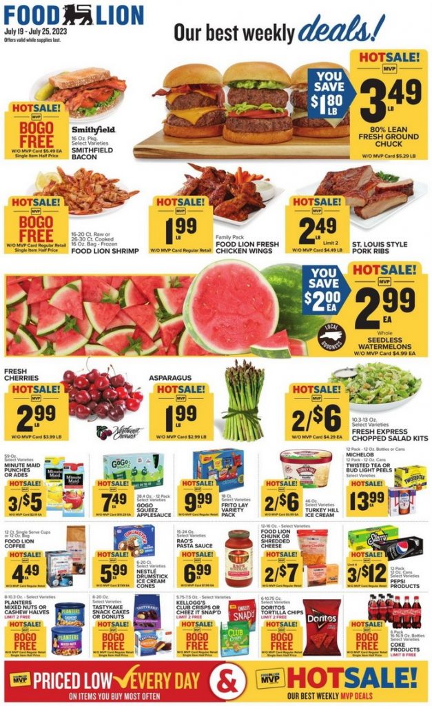 Food Lion Weekly Ad July 19 July 25, 2023