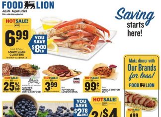 Food Lion Weekly Ad Jul 26 – Aug 01, 2023