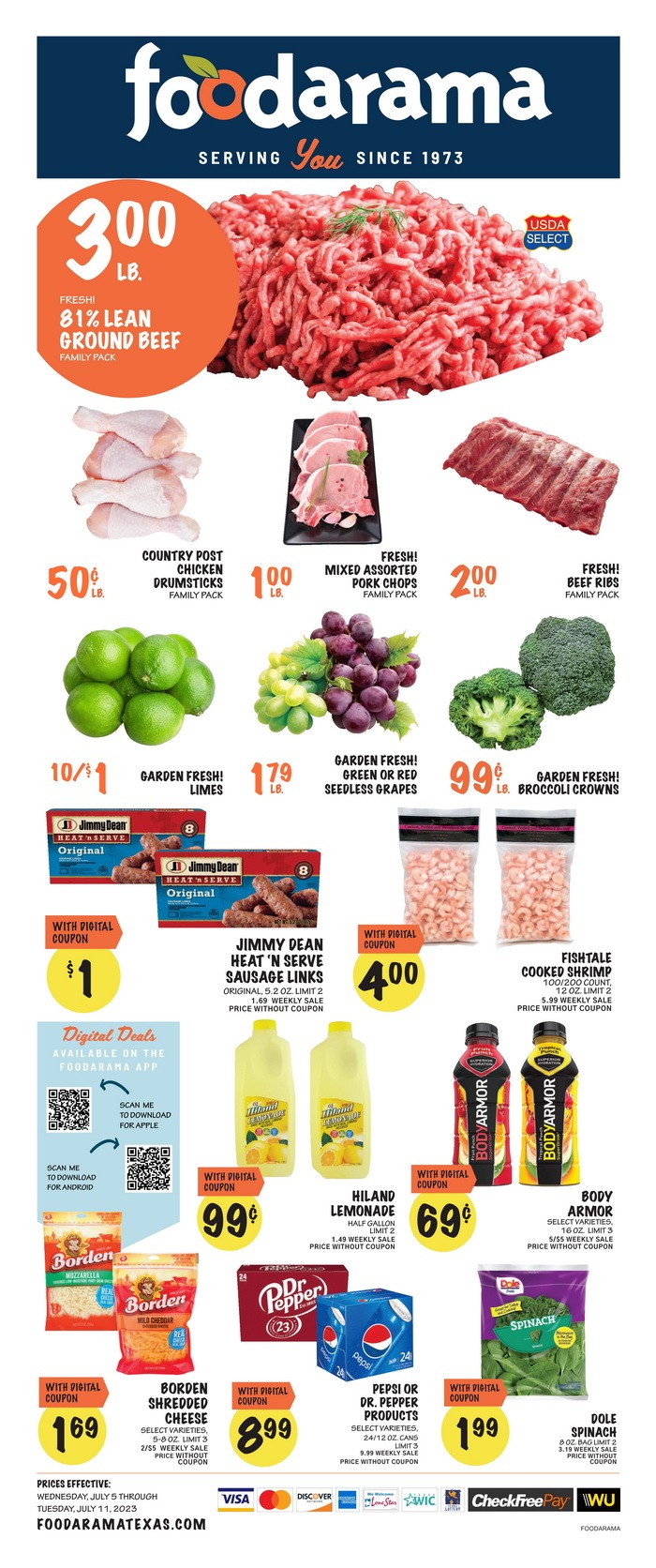 Foodarama Weekly Ad July 05 July 11, 2023