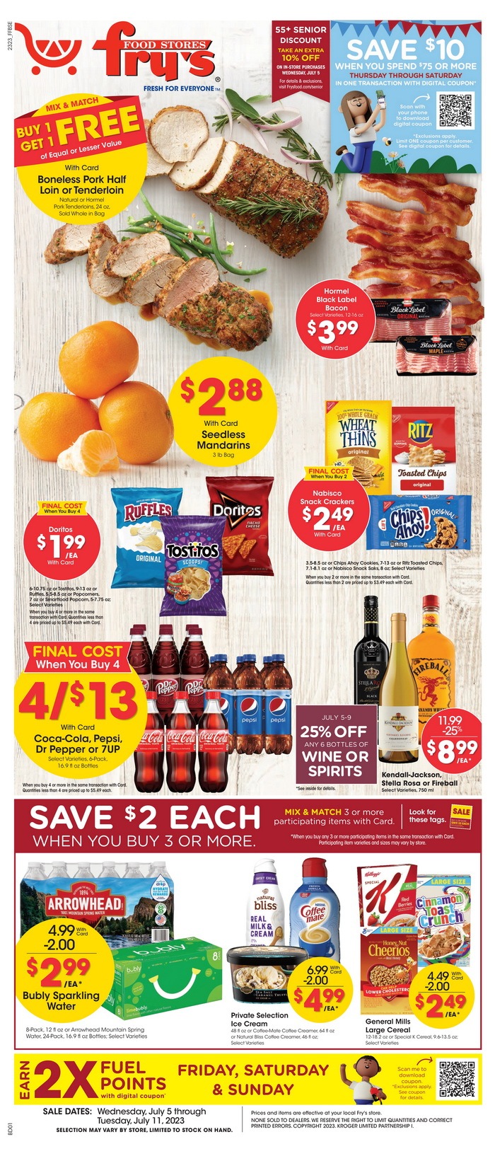 Fry's Food Weekly Ad July 05 July 11, 2023