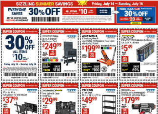 Harbor Freight Coupon Sale July 14 – July 16, 2023