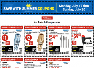 Harbor Freight Coupon Sale July 17 – July 30, 2023
