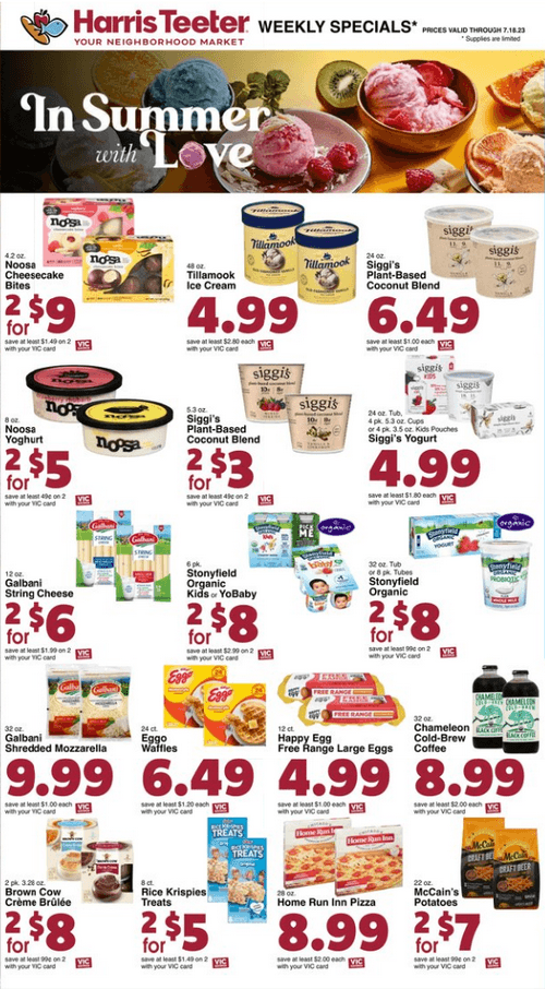 Harris Teeter Weekly Ad July 12 July 18, 2023