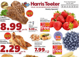 Harris Teeter Weekly Ad July 19 – July 25, 2023