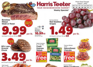 Harris Teeter Weekly Ad Jul 26 – Aug 01, 2023