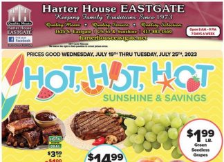 Harter House Weekly Ad July 19 – July 25, 2023