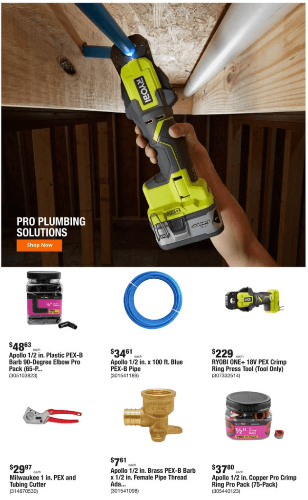 Home Depot Pro Weekly Ad July 10 July 17, 2023