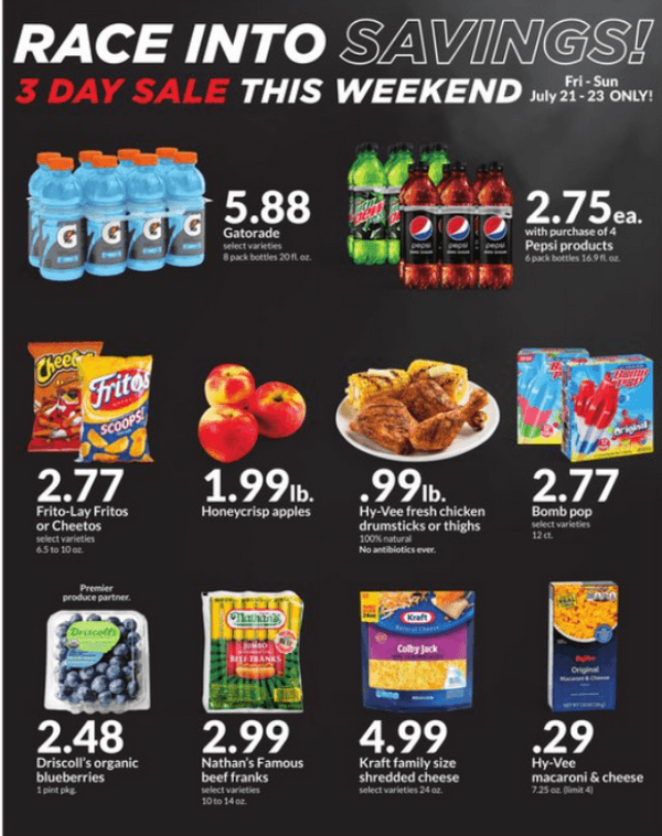 HyVee Weekend Ad Jul 21 Jul 24, 2023