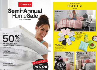 JCPenney Semi-Annual Home Ad July 17 – Aug 06, 2023