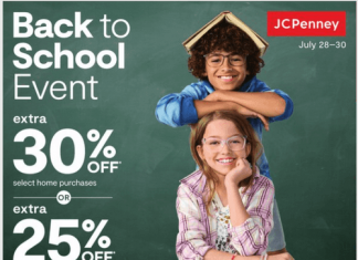 JCPenney Back to School Ad July 28 – July 30, 2023