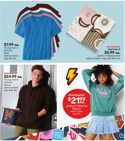 JCPenney Back to School Ad July 28 July 30, 2023