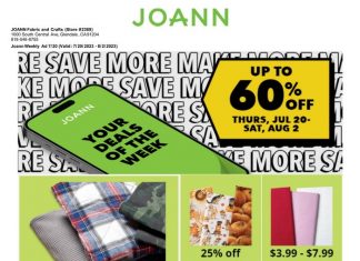 Jo-Ann Weekly Ad July 20 – Aug 02, 2023