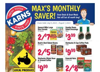 Karns Quality Foods Monthly Ad Jul 17 – Aug 07, 2023