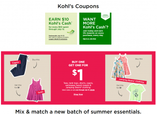 Kohl’s Coupon Ad Until July 15, 2023