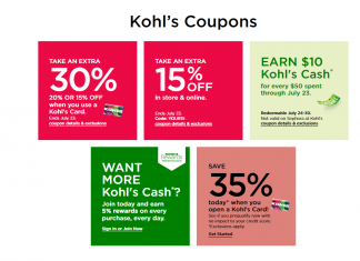 Kohl’s Coupon Ad Until July 23, 2023