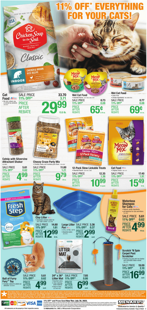 Menards Home Essentials Sale July 20 July 30, 2023