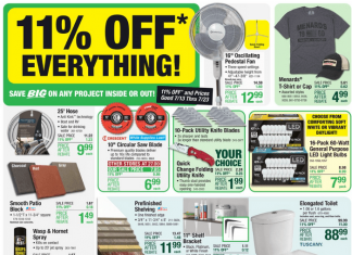 Menards Weekly Ad July 13 – July 23, 2023