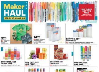 Michaels Weekly Sale Jul 30 – Aug 05, 2023