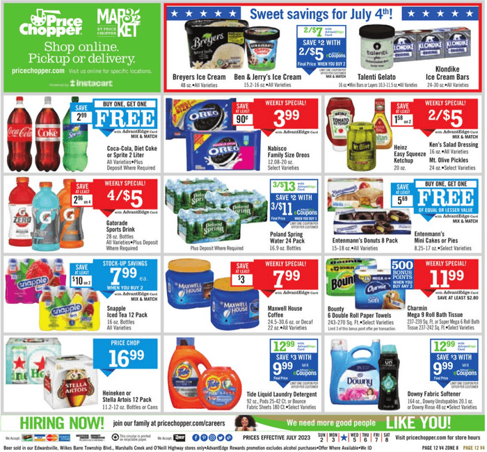 Price Chopper Weekly Ad July 02 July 08, 2023 (Independence Day