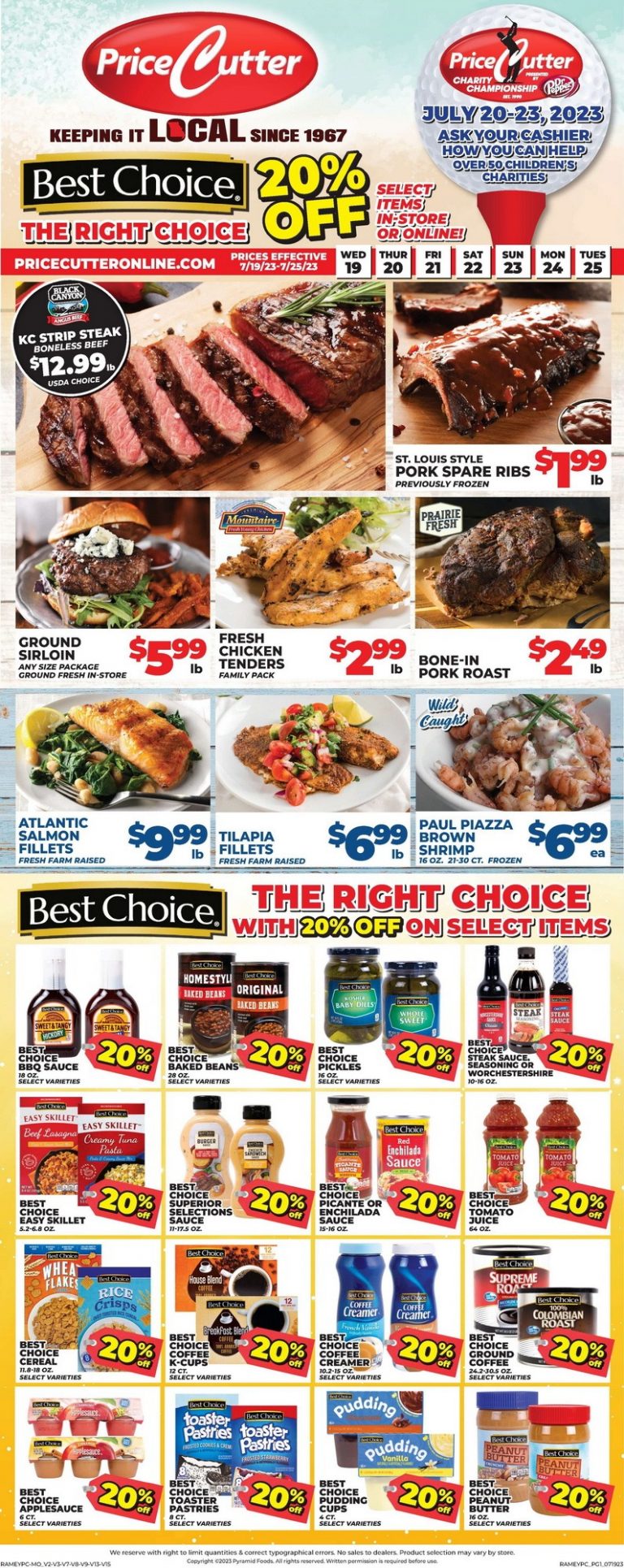 Price Cutter Weekly Ad Jul 19 Jul 25, 2023