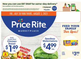 Price Rite Weekly Ad Jul 28 – Aug 03, 2023