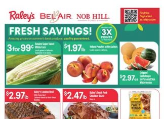 Raley’s Supermarkets Weekly Ad Jul 26 – Aug 01, 2023