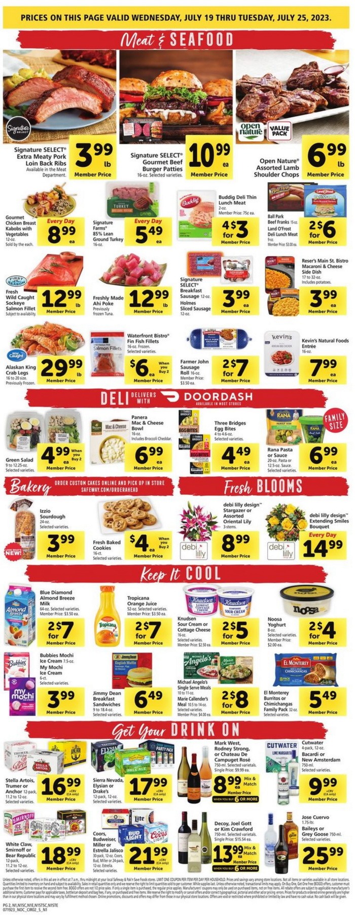 Safeway Weekly Ad July 19 July 25, 2023