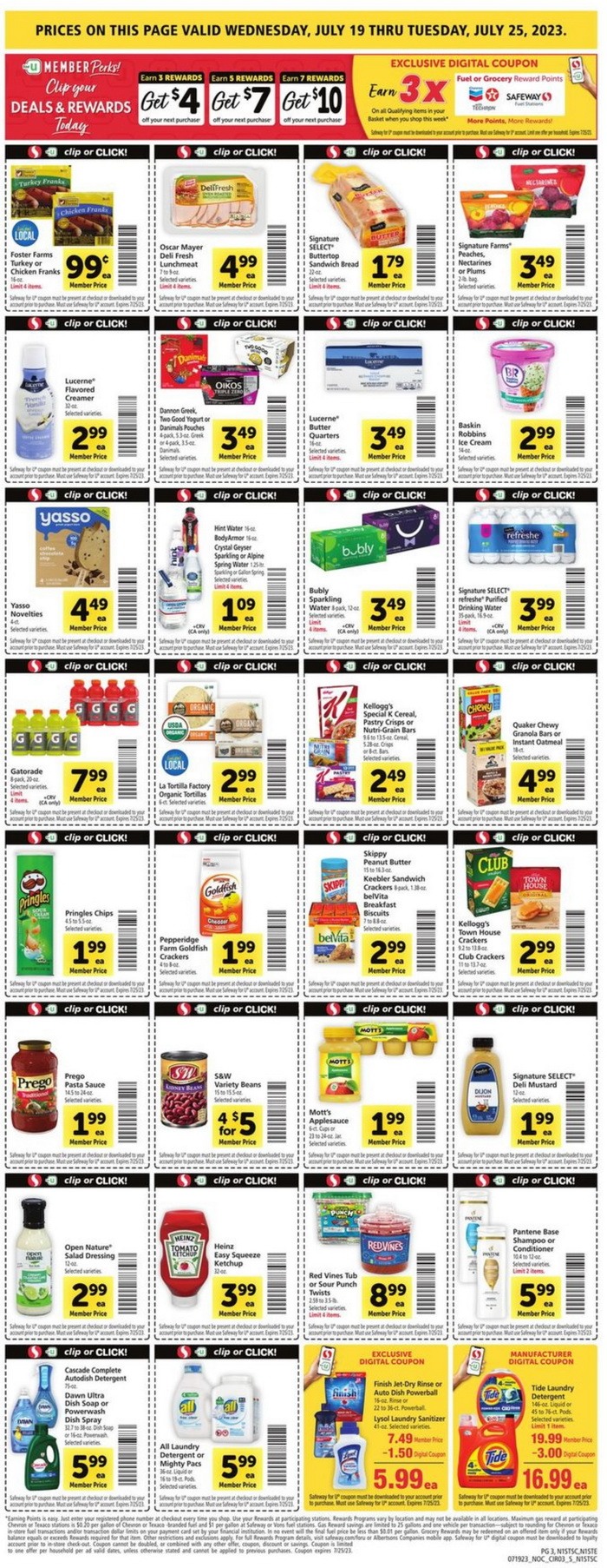 Safeway Weekly Ad July 19 July 25, 2023
