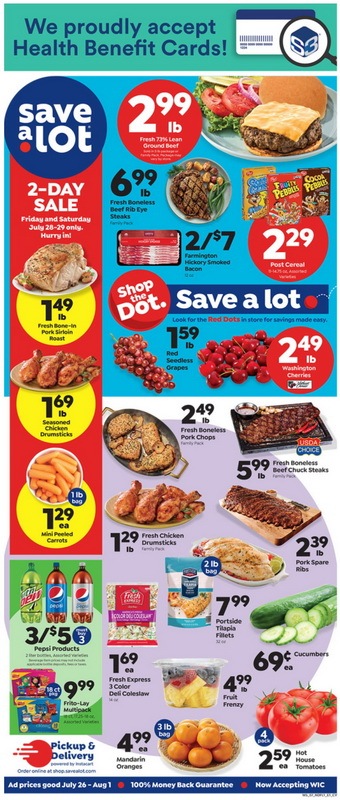 Save A Lot Weekly Ad Jul 26 – Aug 01, 2023