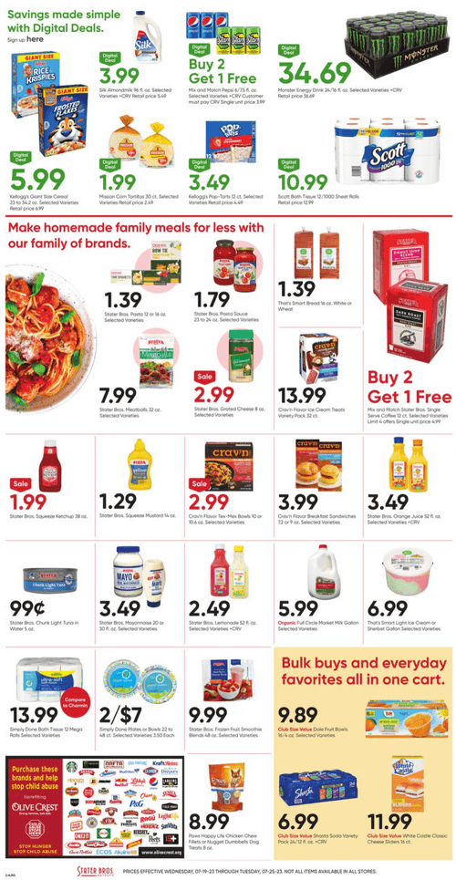 Stater Bros Weekly Ad July 19 July 25, 2023