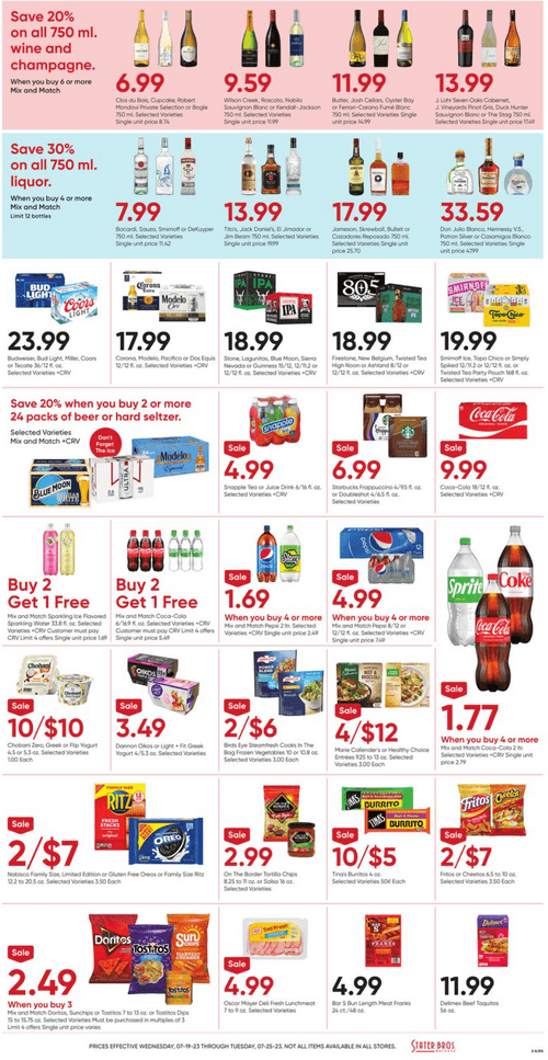 Stater Bros Weekly Ad July 19 July 25, 2023