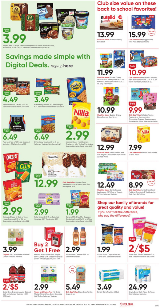 Stater Bros Weekly Ad Jul 26 Aug 01, 2023